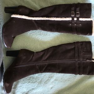 Knee High Chocolate Brown Boots